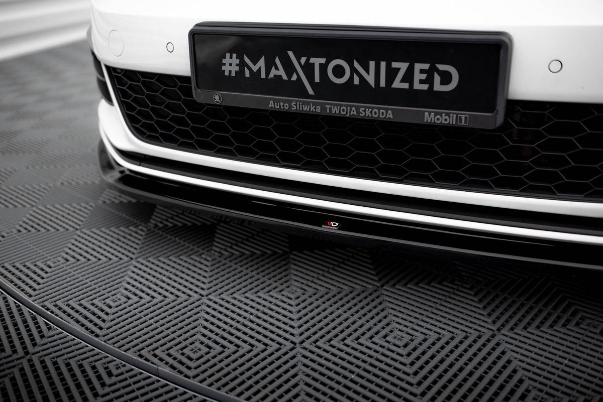 Maxton Design Splitter Anteriore V.2 - Volkswagen Golf GTI Mk7 Facelift - img 3