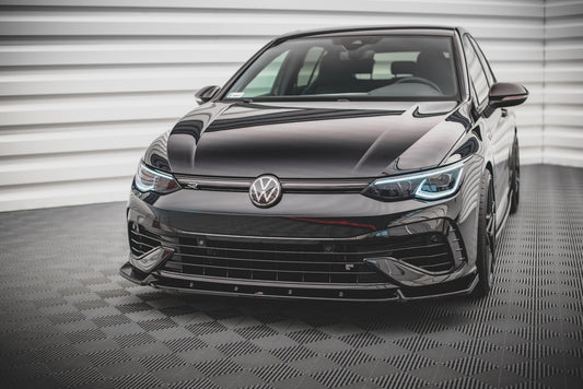 Maxton Design Splitter Anteriore V.2 - Volkswagen Golf R Mk8