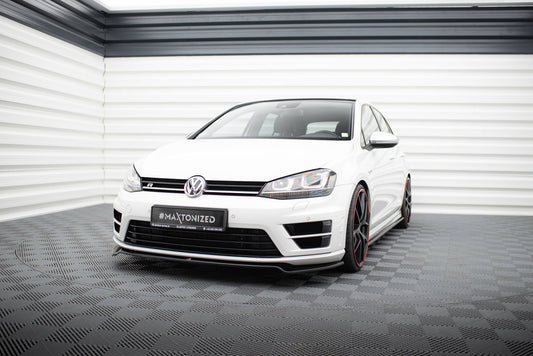 Maxton Design Splitter Anteriore V.2 - Volkswagen Golf R Mk7