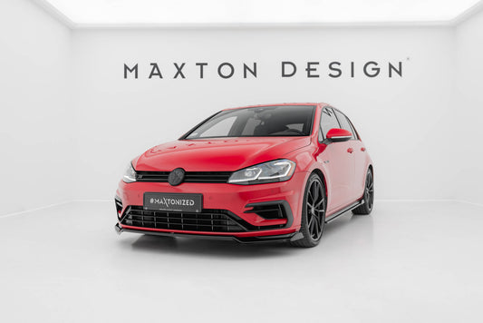 Maxton Design Splitter Anteriore V.2 - Volkswagen Golf R Mk7 Facelift