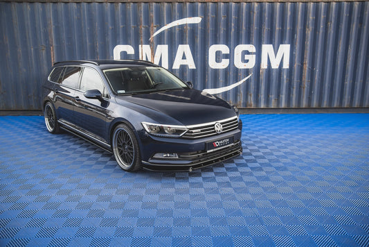 Maxton Design Splitter Anteriore V.2 - Volkswagen Passat Mk8 (CC)