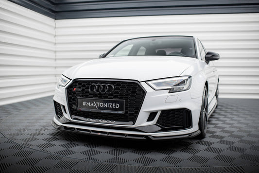 Maxton Design Splitter Anteriore V.3 - Audi A3 8V FL