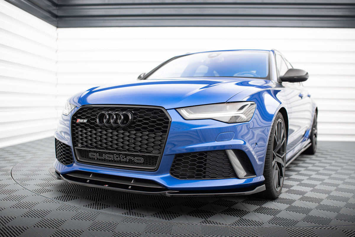 Maxton Design Splitter Anteriore V.3 - Audi A6 C7 FL