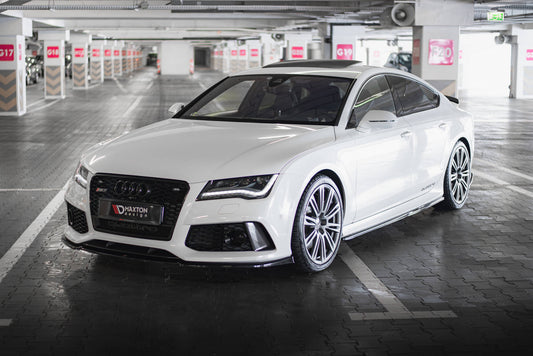 Maxton Design Splitter Anteriore V.3 - Audi A7 C7 FL
