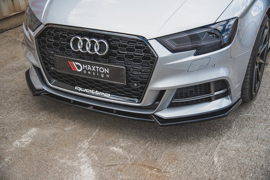 Maxton Design Splitter Anteriore V.3 - Audi A3 8V FL