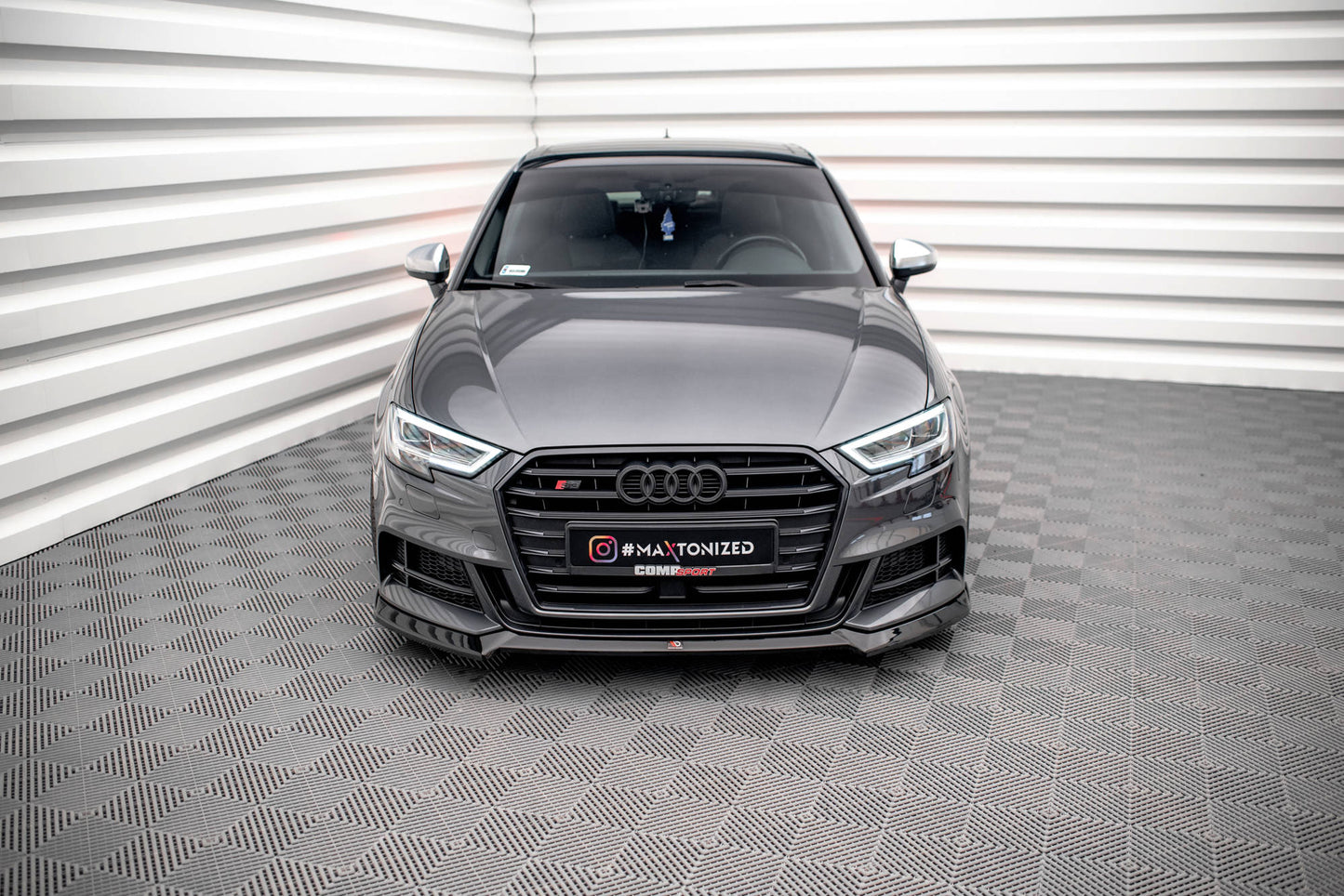 Maxton Design Splitter Anteriore V.3 - Audi A3 8V FL - img 2