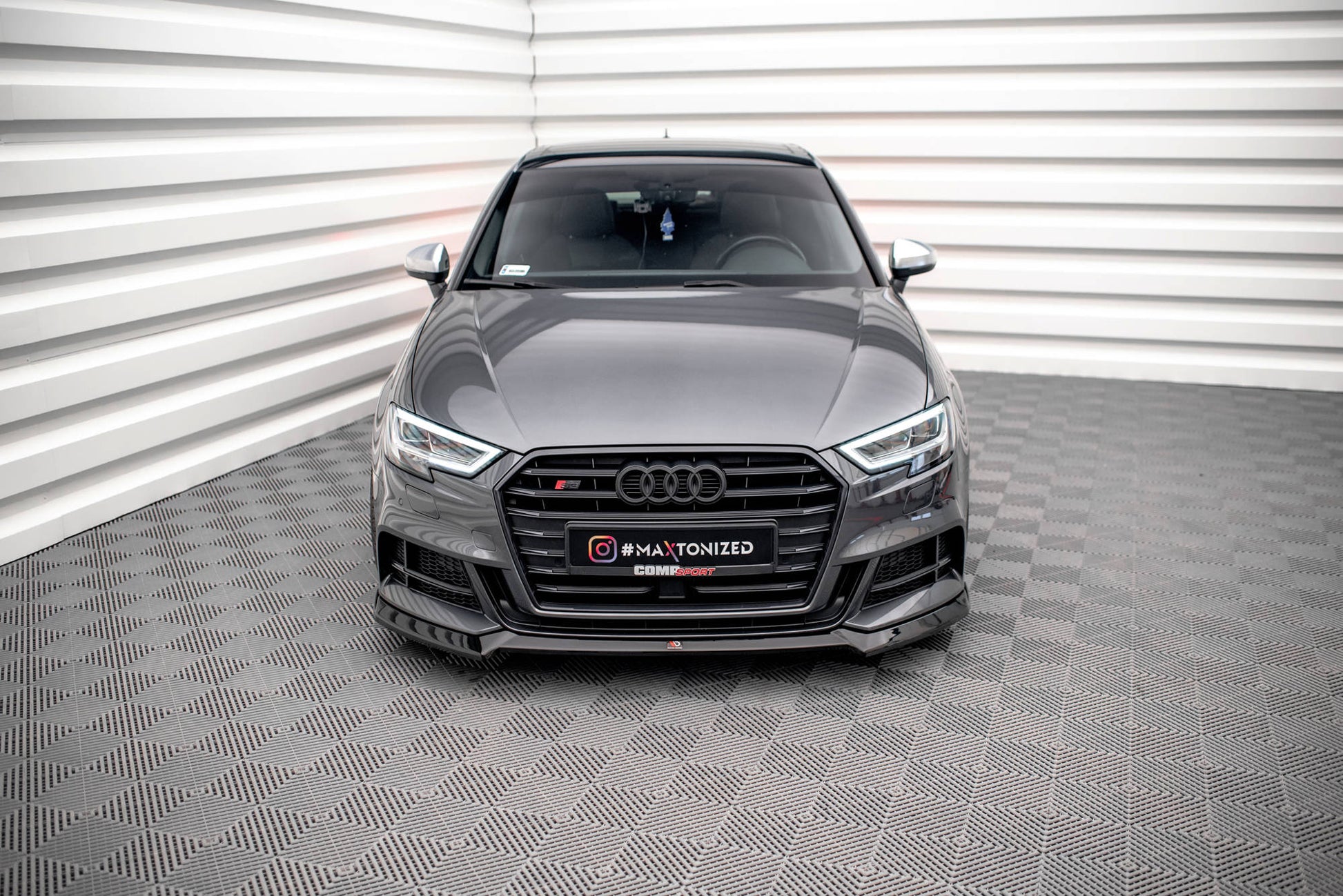 Maxton Design Splitter Anteriore V.3 - Audi A3 8V FL - img 2