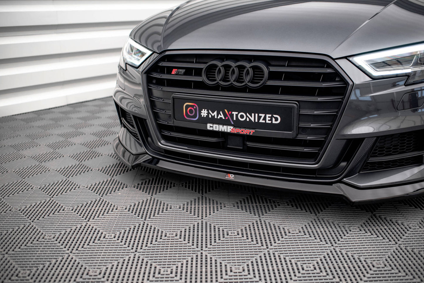Maxton Design Splitter Anteriore V.3 - Audi A3 8V FL - img 3
