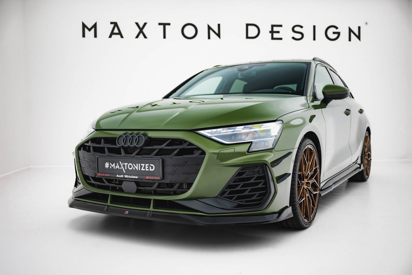 Maxton Design Splitter Anteriore V.3 - Audi A3 Sportback