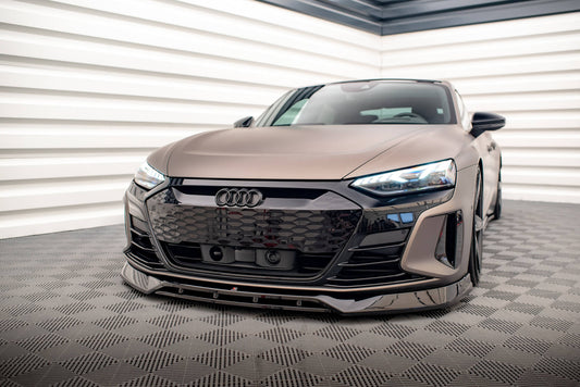 Maxton Design Splitter Anteriore V.3 - Audi e-Tron GT Mk1