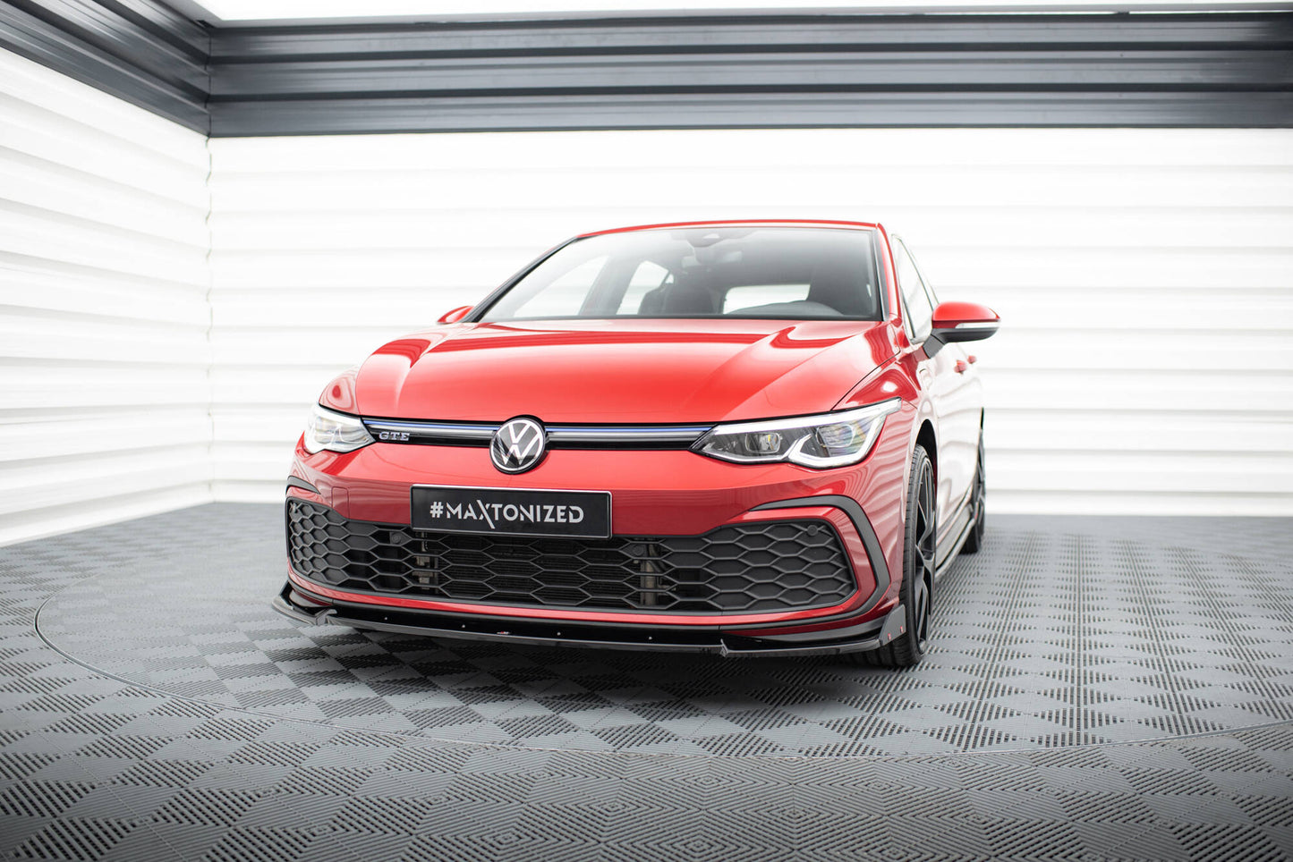 Maxton Design Splitter Anteriore V.3 - Volkswagen Golf GTI Mk8