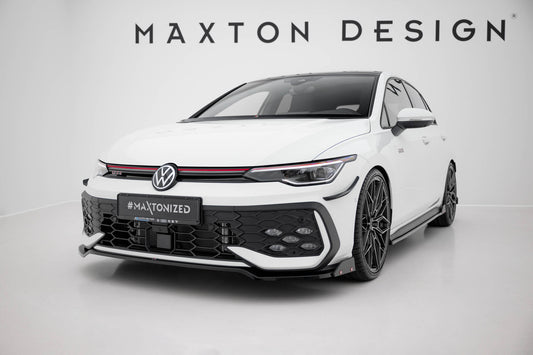 Maxton Design Splitter Anteriore V.3 - Volkswagen Golf GTI Mk8 Facelift
