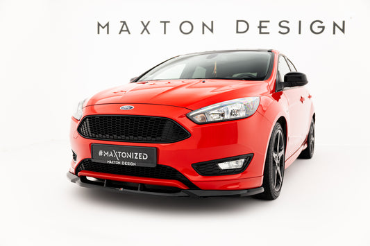 Maxton Design Splitter Anteriore V.3 - Ford Focus Mk3