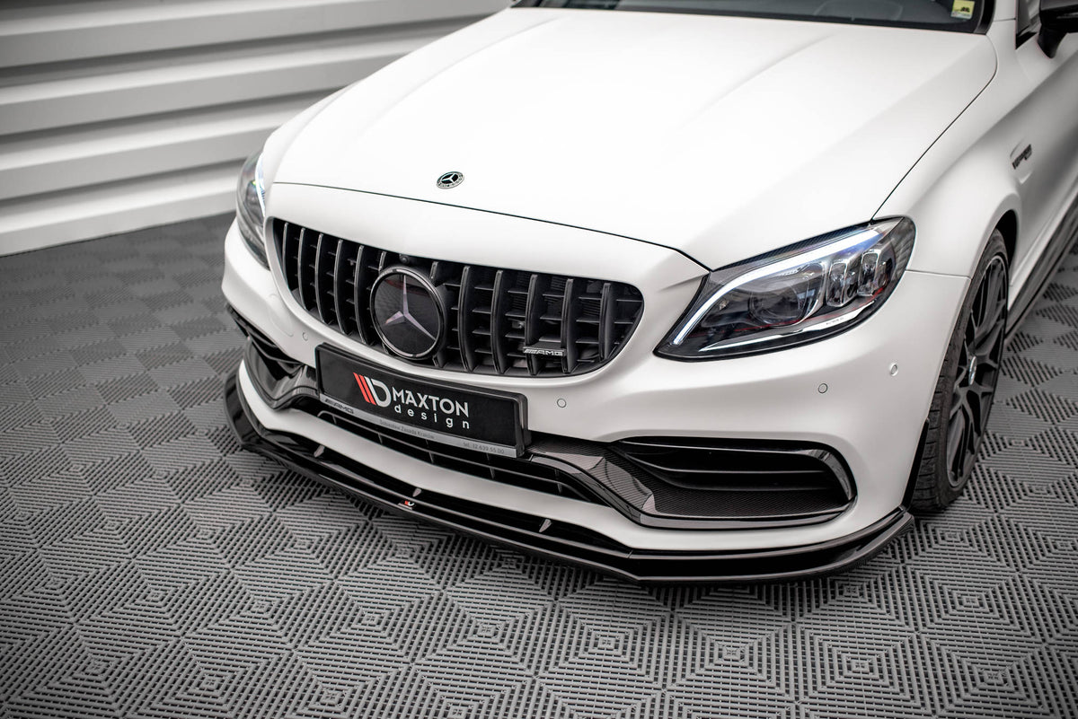 Maxton Design Splitter Anteriore V.3 - Mercedes C Klasa Coupe