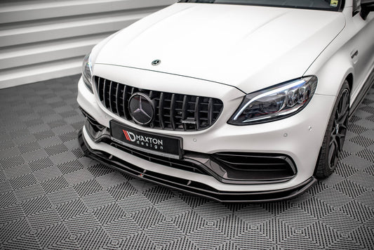 Maxton Design Splitter Anteriore V.3 - Mercedes C Klasa Coupe