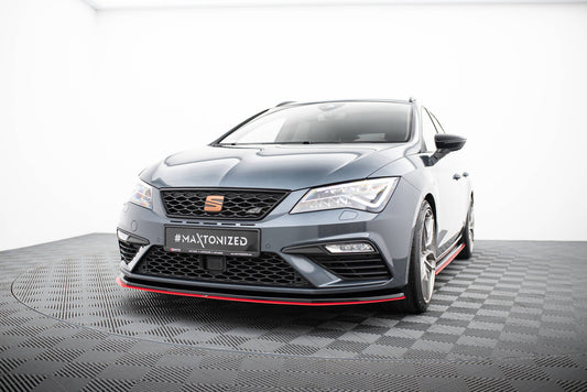 Maxton Design Splitter Anteriore V.3 - Seat Leon Cupra Mk3 Facelift
