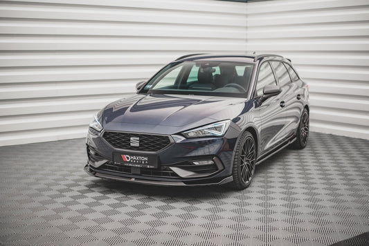 Maxton Design Splitter Anteriore V.3 - Seat Leon FR Mk4