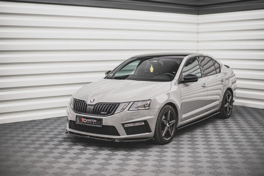 Maxton Design Splitter Anteriore V.3 - Skoda Octavia RS Facelift Mk3