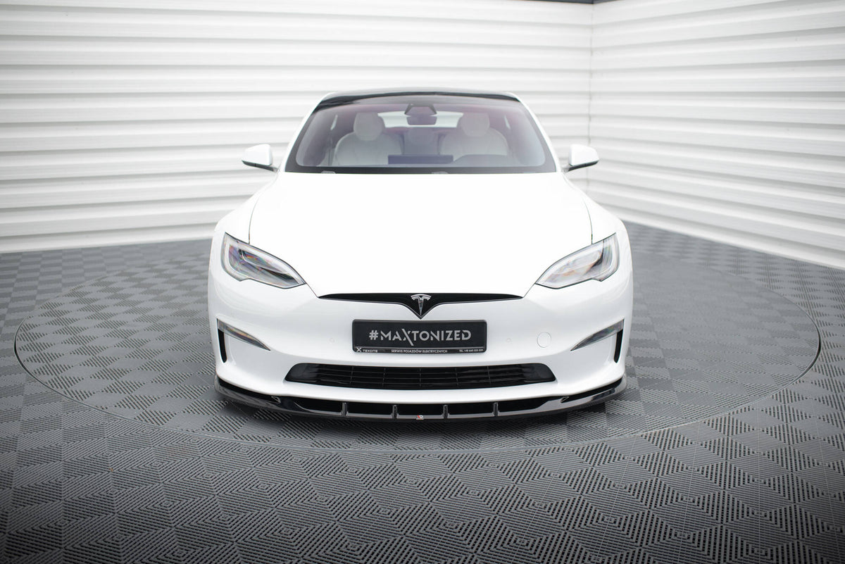 Maxton Design Splitter Anteriore V.3 - Tesla Model S - img 2