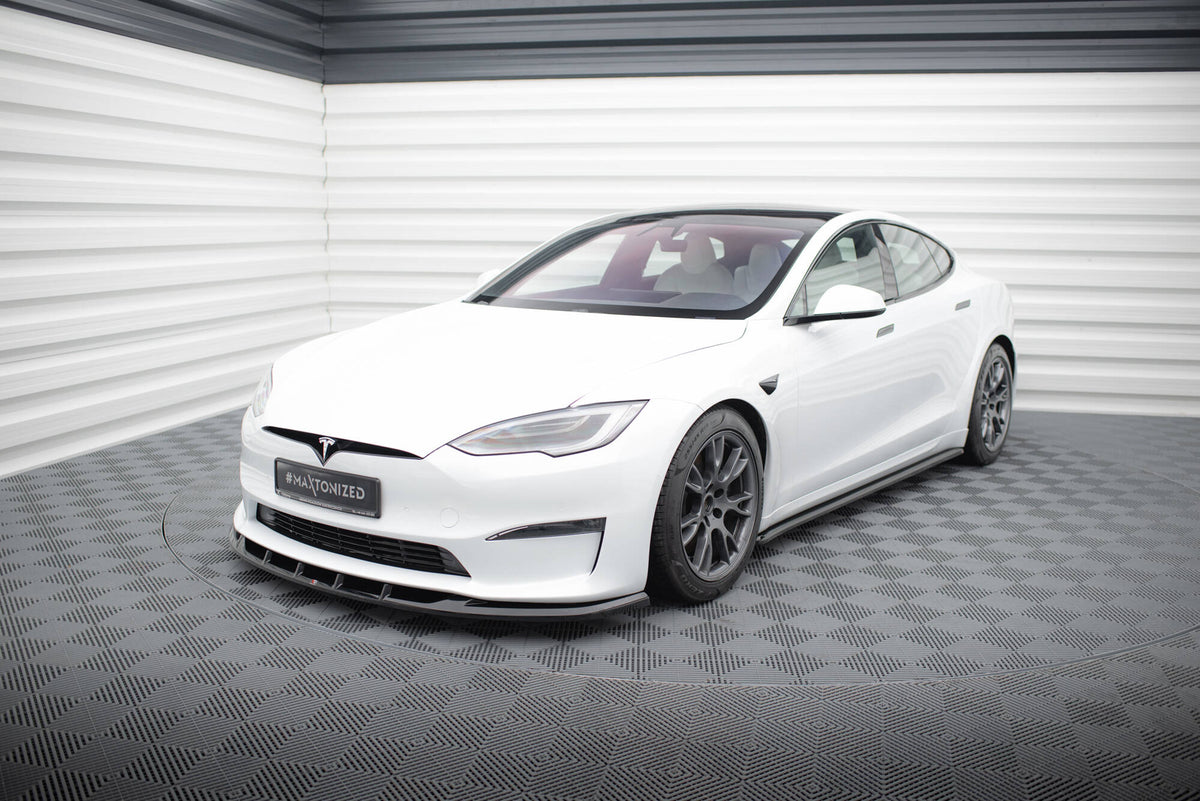 Maxton Design Splitter Anteriore V.3 - Tesla Model S - img 4