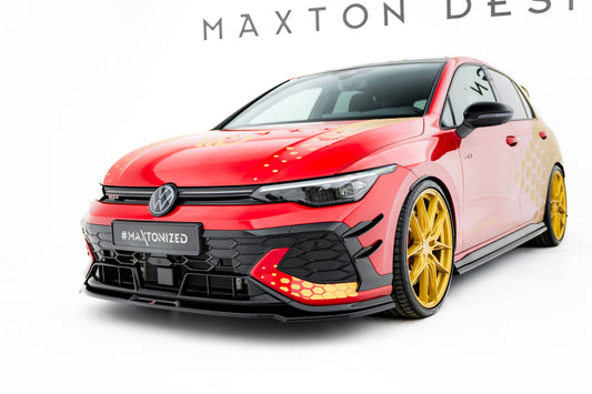 Maxton Design Splitter Anteriore V.3 - Volkswagen Golf GTI Mk8 Facelift