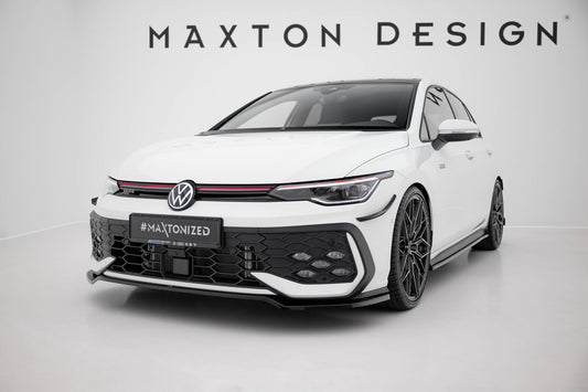 Maxton Design Splitter Anteriore V.3 - Volkswagen Golf GTI Mk8 Facelift