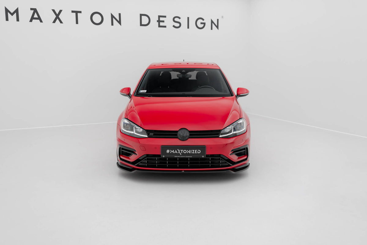 Maxton Design Splitter Anteriore V.3 - Volkswagen Golf R Mk7 Facelift - img 2