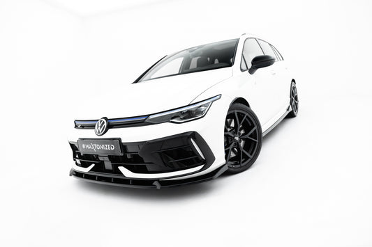 Maxton Design Splitter Anteriore V.3 - Volkswagen Golf R Mk8