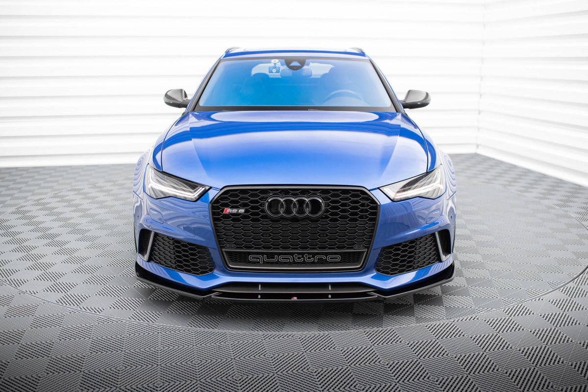 Maxton Design Splitter Anteriore V.4 - Audi A6 C7 FL - img 2