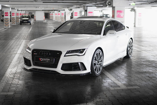 Maxton Design Splitter Anteriore V.4 - Audi A7 C7 FL