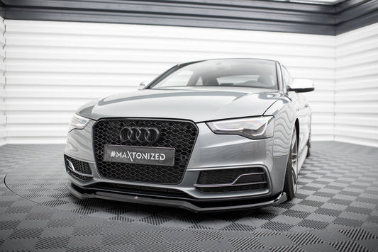 Maxton Design Splitter Anteriore V.4 - Audi A5 8T FL