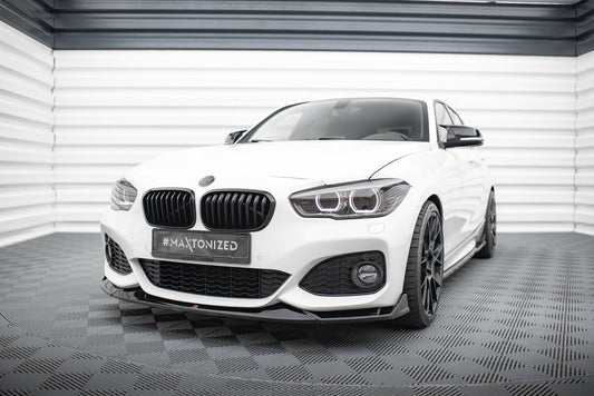 Maxton Design Splitter Anteriore V.4 - BMW Serie 1 F20- F21 Facelift