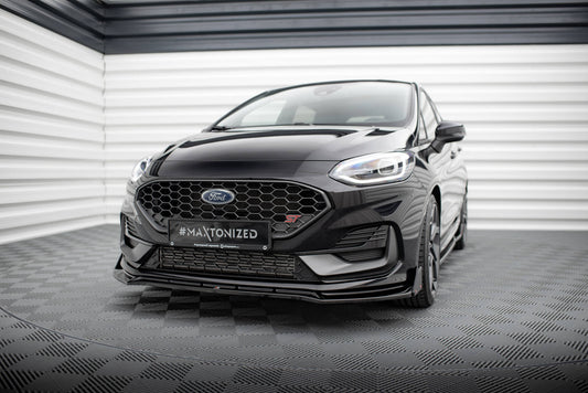 Maxton Design Splitter Anteriore V.4 - Ford Fiesta ST Mk8 Facelift