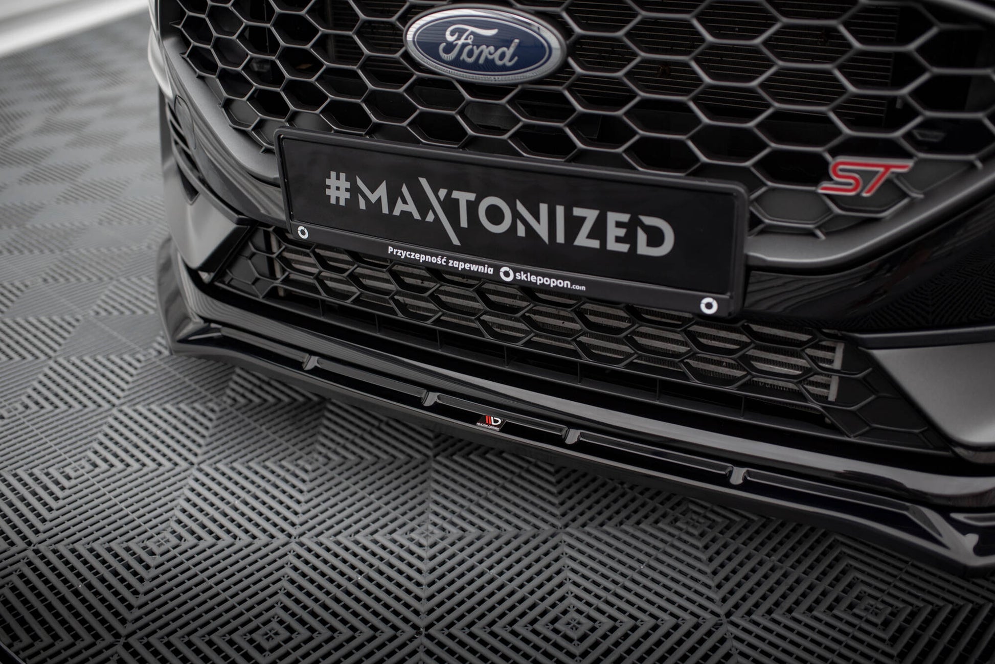 Maxton Design Splitter Anteriore V.4 - Ford Fiesta ST Mk8 Facelift - img 3