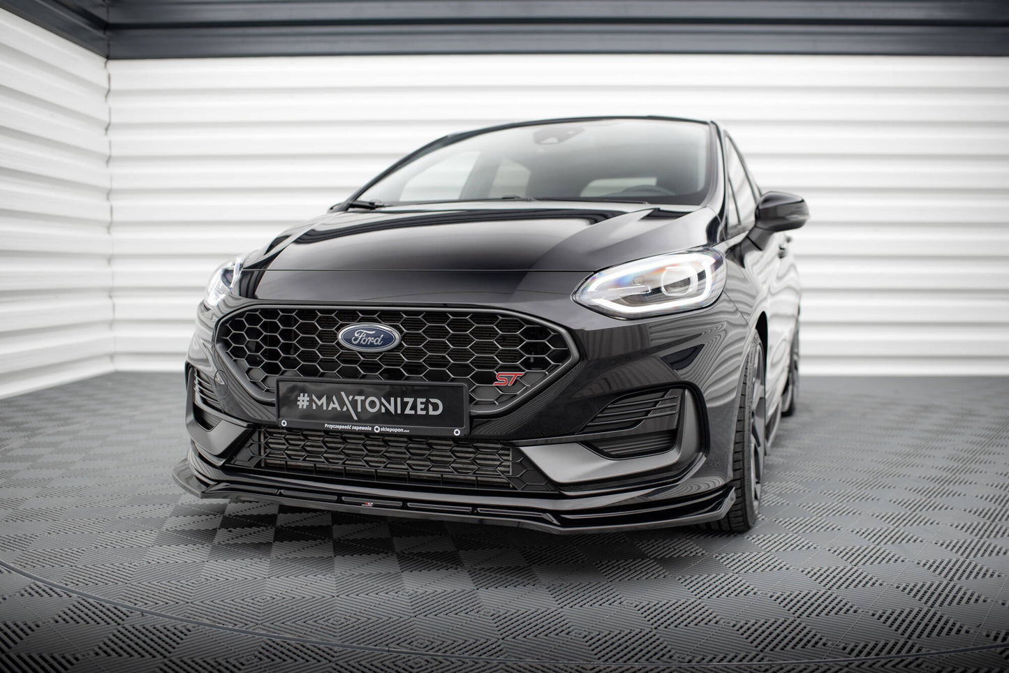Maxton Design Splitter Anteriore V.4 - Ford Fiesta ST Mk8 Facelift