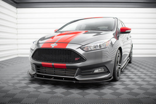 Maxton Design Splitter Anteriore V.4 - Ford Focus ST Mk3 Facelift