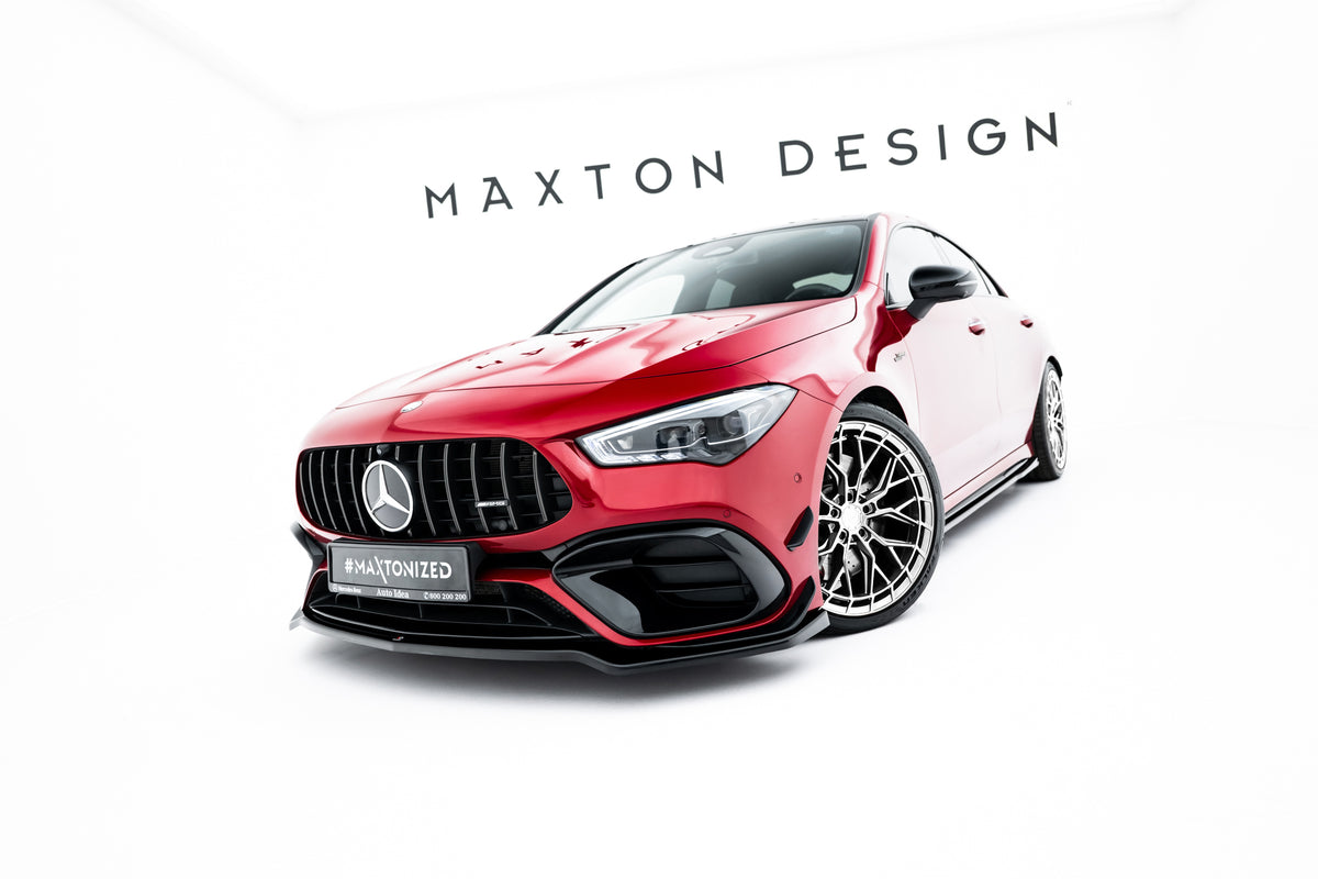 Maxton Design Splitter Anteriore V.4 - Mercedes CLA AMG 45