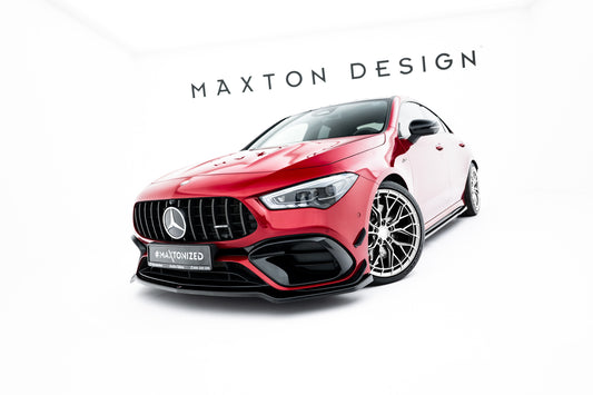 Maxton Design Splitter Anteriore V.4 - Mercedes CLA AMG 45