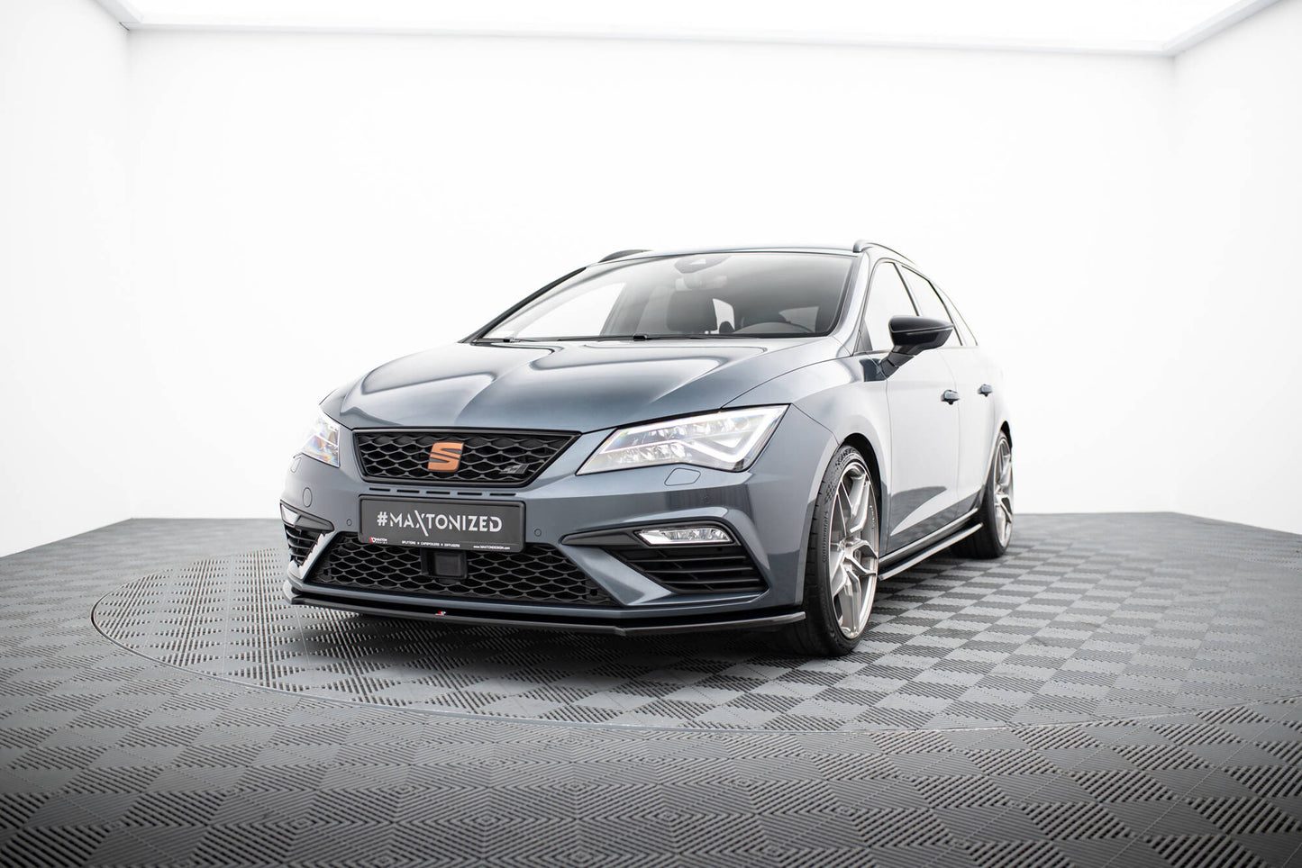Maxton Design Splitter Anteriore V.4 - Seat Leon Cupra Mk3 Facelift