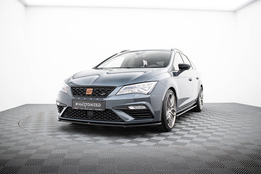 Maxton Design Splitter Anteriore V.4 - Seat Leon Cupra Mk3 Facelift