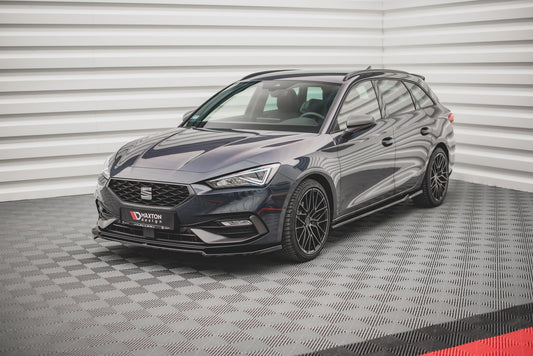 Maxton Design Splitter Anteriore V.4 - Seat Leon FR Mk4