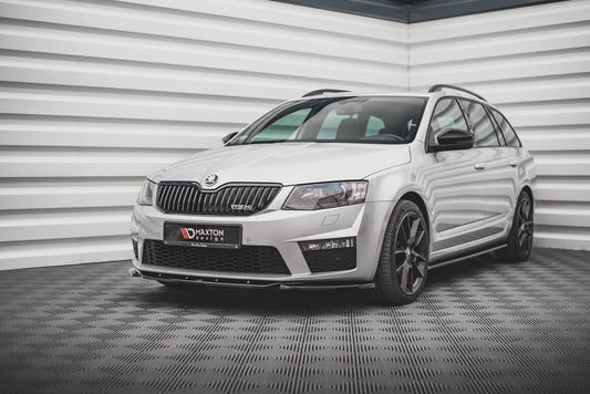 Maxton Design Splitter Anteriore V.4 - Skoda Octavia RS Mk3