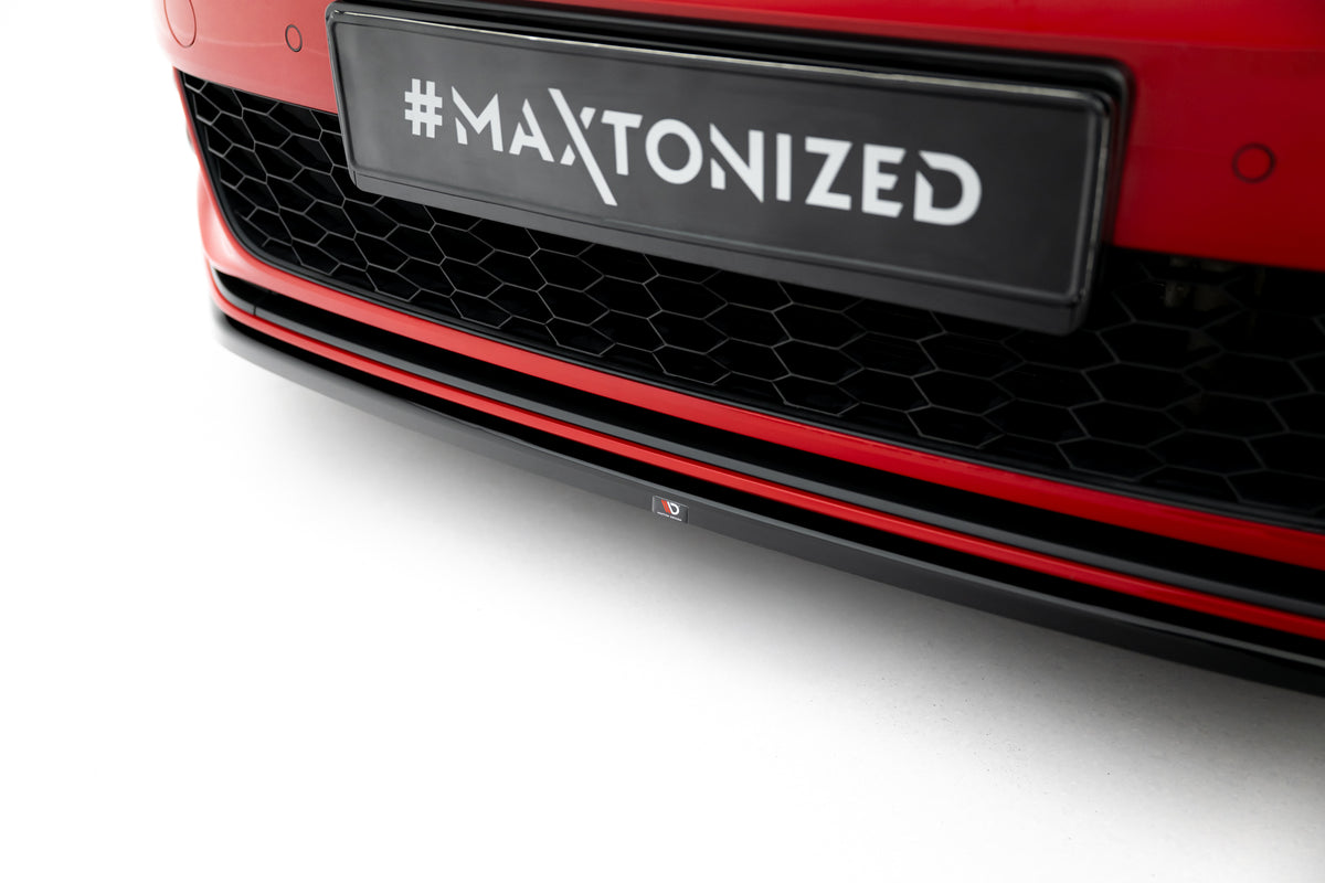 Maxton Design Splitter Anteriore V.4 - Volkswagen Golf GTI Mk7 Facelift - img 3