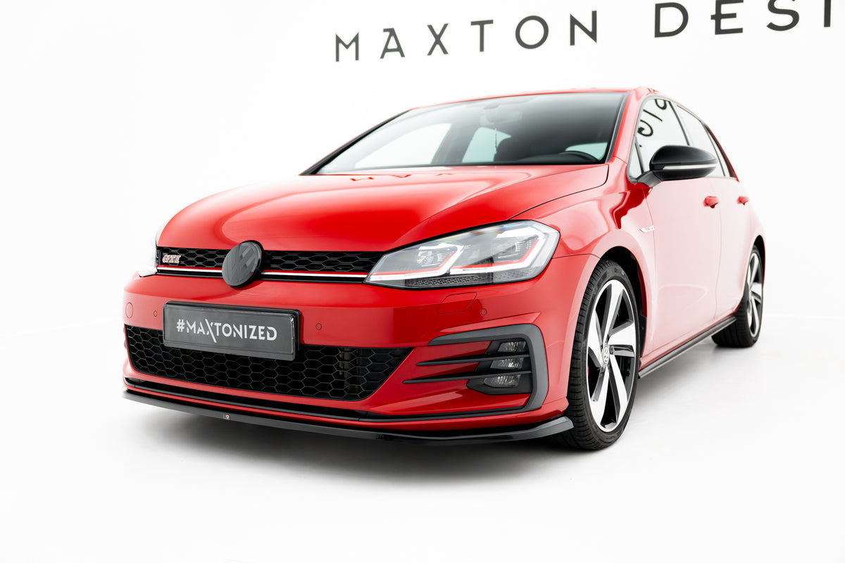 Maxton Design Splitter Anteriore V.4 - Volkswagen Golf GTI Mk7 Facelift