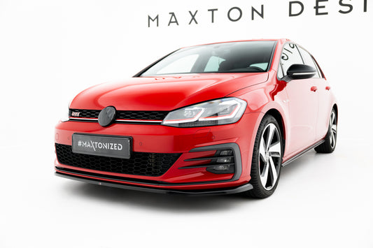 Maxton Design Splitter Anteriore V.4 - Volkswagen Golf GTI Mk7 Facelift