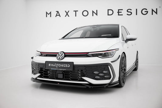 Maxton Design Splitter Anteriore V.4 - Volkswagen Golf GTI Mk8 Facelift