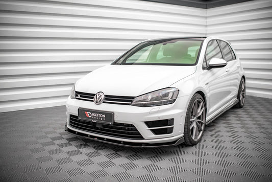 Maxton Design Splitter Anteriore V.4 - Volkswagen Golf R Mk7