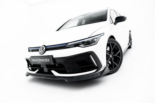 Maxton Design Splitter Anteriore V.4 - Volkswagen Golf R Mk8