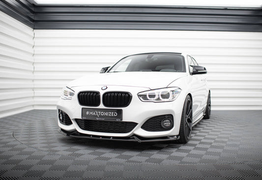 Maxton Design Splitter Anteriore V.5 - BMW Serie 1 F20- F21 Facelift