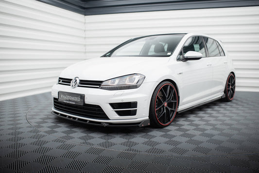 Maxton Design Splitter Anteriore V.5 - Volkswagen Golf R Mk7